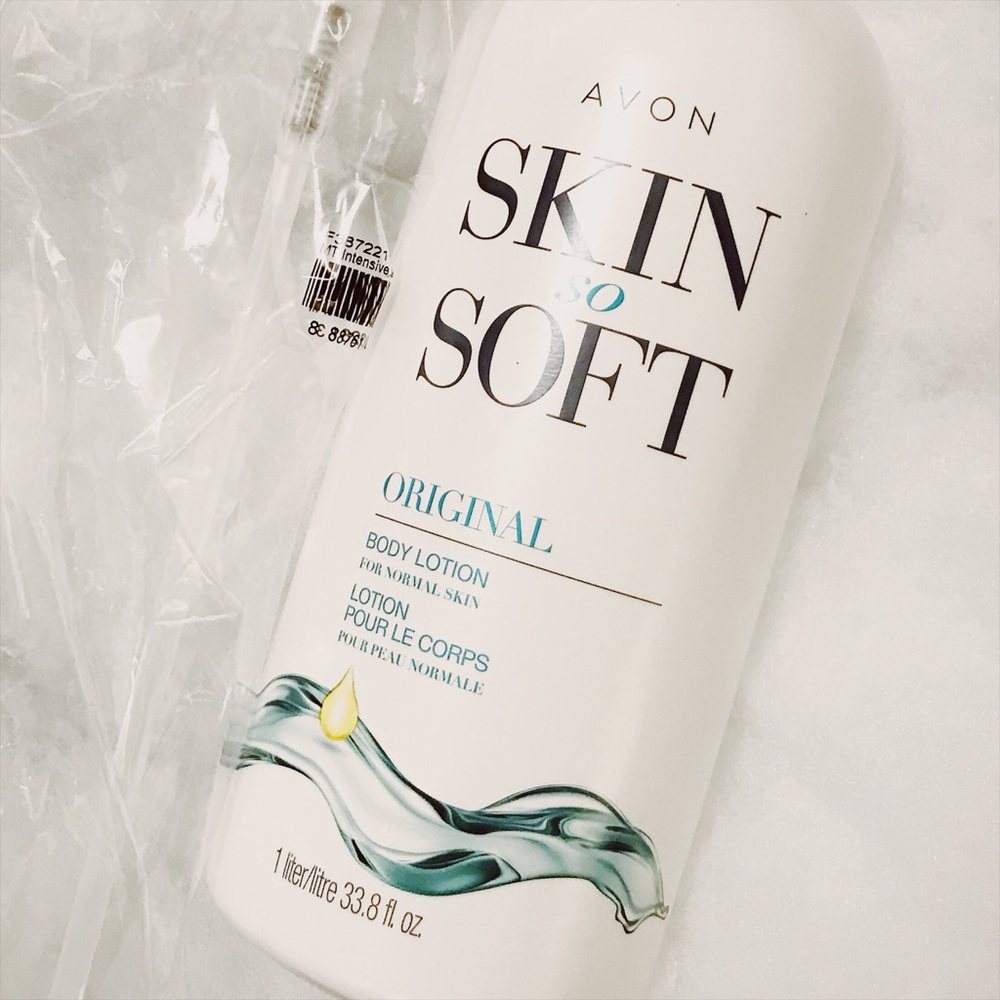 Skin so soft original body lotion w/pump 33.8 oz